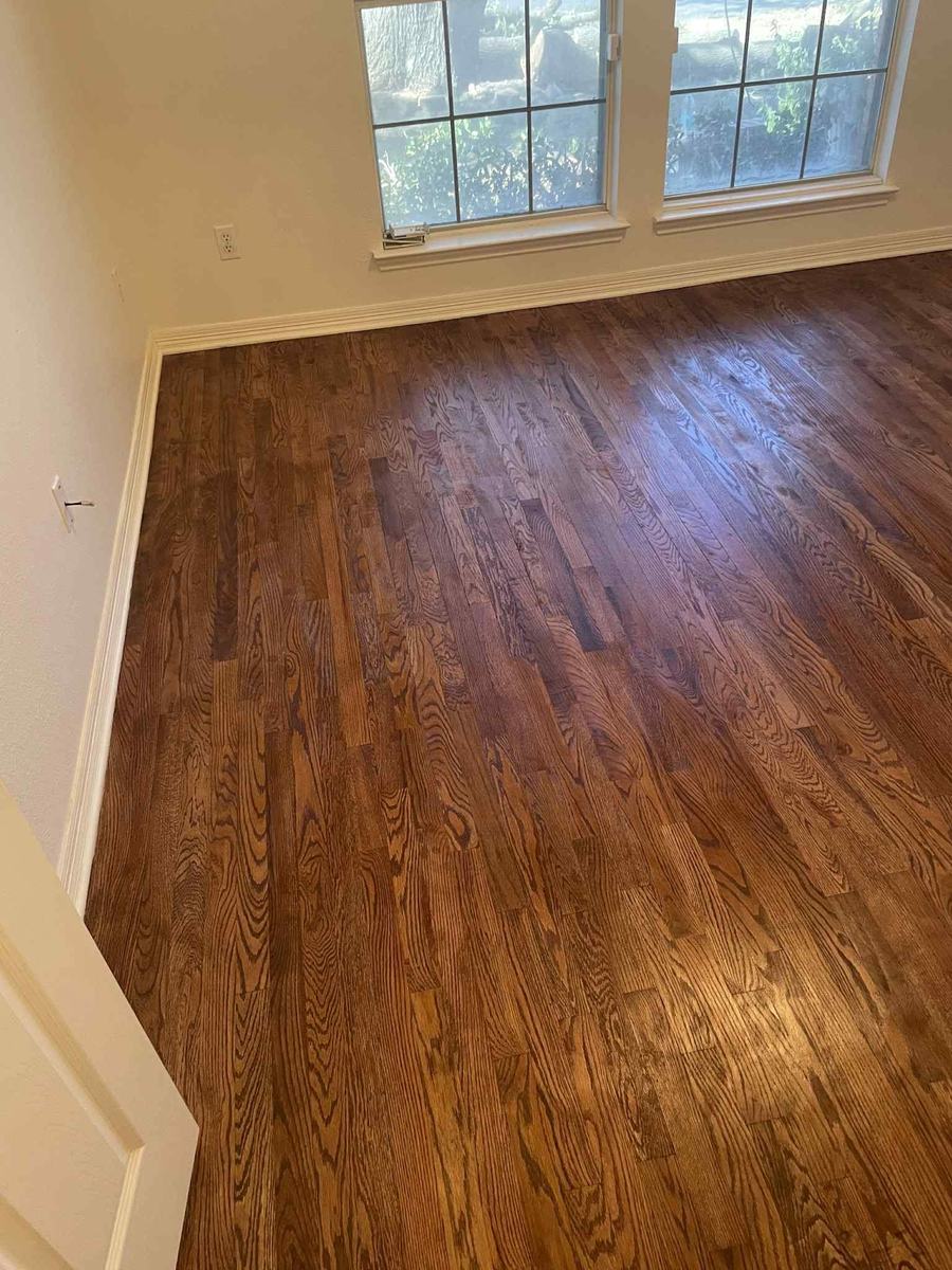 Hardwood floor